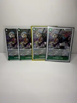 Trafalgar Law OP13-031 x4 (playset) Carrying On His Will Foil - Image 1