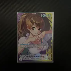 Charlotte Pudding (058) (Parallel) OP08-058 Leader Two Legends One Piece NM - Image 1