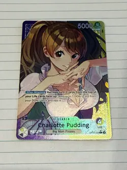 Charlotte Pudding (058) (Parallel) OP08 Leader Two Legends One Piece NM - Image 2