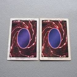 Yu-Gi-Oh BANDAI Dark Magician Rare 2cards Initial #14 1998 VG Japanese j444 - Image 4