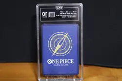 One Piece Card Monkey D. Luffy P-043 Weekly Shonen Jump JP - TAG 10 GEM MINT - Image 2