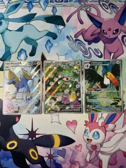 Pokemon Pitch Black 3 Card Lot IR Fomantis 085, Manectric 089, Toucannon 094 - Image 1