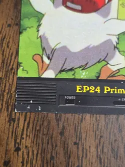 Pokemon Topps EP 24 Primeape Goes Bananas NON HOLO Trading Card - Image 2