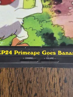 Pokemon Topps EP 24 Primeape Goes Bananas NON HOLO Trading Card - Image 3