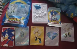Sonic the Hedgehog Wendy’s 2026 Rare Holo Card & Silver Case Bundle Exclusive UK - Image 1