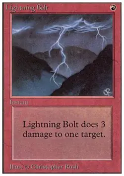 Lightning Bolt - Near Mint MTG Unlimited - Image 1
