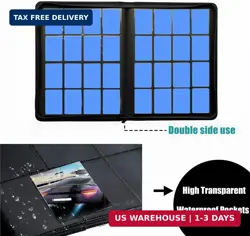 Premium 1664 Cards Capacity Binder, 16 Pocket Ringless Side-Loading Trading Card - Image 4