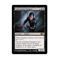 WOTC MtG M11 Captivating Vampire (R) VG - Image 1