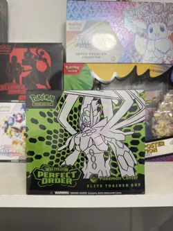 Perfect Order Pokemon Center Exclusive Elite Trainer Box Sealed (Small Rip) - Image 1