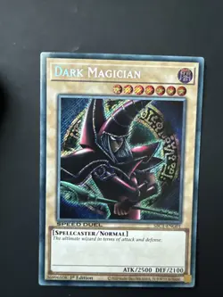 Yugioh DARK MAGICIAN SBC1 ARCANA ARTWORK SPEED DUEL SECRET VLP TO NM 1ST EDITION - Image 1