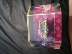 Pokemon TCG Mega Moonlit Tin Mega Clefable ex With 4 Booster Packs & Promo Card - Image 3