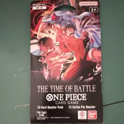 Bandai One Piece Card Game OP-16 Time of Battle English 1 Pack 12-Card - Image 1