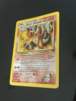 Pokemon Card TCG Blaine's Charizard 2/132 Gym Challenge Holo - Image 3