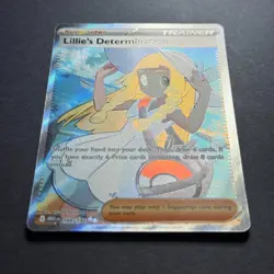 Pokemon Card TCG Lillie's Determination Secret Rare Card 169/132 Mega Evolution - Image 2