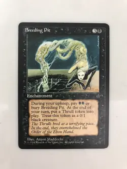 Breeding Pit MTG Magic the Gathering Card LP Lightly Played Fallen Empires - Image 1