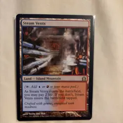 Steam Vents MTG Magic The Gathering M/NM - Image 1