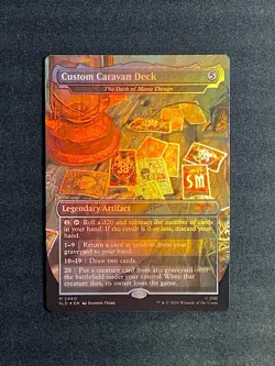 Custom Caravan Deck Foil M 2460 Fallout Secret Lair Of Many Things SLD MTG NM - Image 1