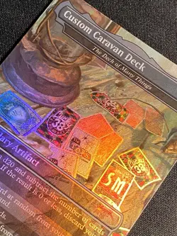 Custom Caravan Deck Foil M 2460 Fallout Secret Lair Of Many Things SLD MTG NM - Image 4