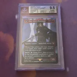 Clive, Ifrit’s Dominant Borderless Surge Foil 0530, MTG Final Fantasy GM BGS 9.5 - Image 1
