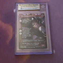 Clive, Ifrit’s Dominant Borderless Surge Foil 0530, MTG Final Fantasy GM BGS 9.5 - Image 2