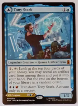 Tony Stark. 0080. Marvel Super Heroes. MTG - Image 1