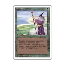 WOTC MtG 3rd Ed Fastbond (R) VG - Image 1