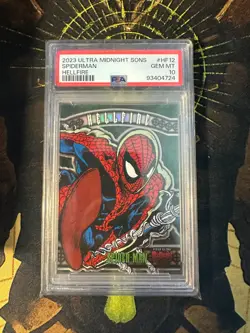 2023 Ultra Midnight Sons Spiderman HF12 Hellfire PSA 10 - Image 1
