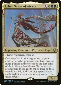 Ixhel, Scion of Atraxa - Foil ONC LP MTG - Image 1