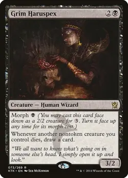 Grim Haruspex - Foil KTK LP MTG - Image 1