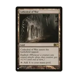 WOTC MtG The List Cathedral of War (R) NM - Image 1
