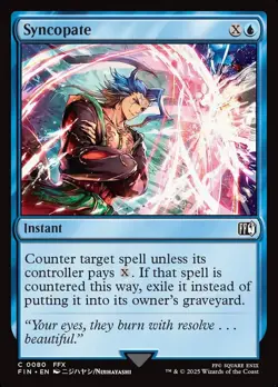 Syncopate #80 | MTG | FIN | REGULAR | Lightly Playеd - Image 1