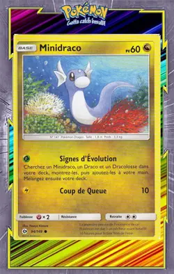 Minidraco - SL1:Soleil et Lune - 94/149 - Carte Pokemon Neuve Francaise - Image 1