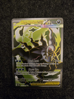 Mega Darkrai ex 101/084 Ultra Rare Pitch Black Pokemon Holo Near Mint - Image 1
