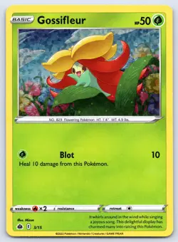 Gossifleur 003/015 McDonald's Promos 2022 Holo Pokemon MP - Image 1