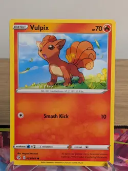 VULPIX 029/264 COMMON FUSION STRIKE POKEMON NM - Image 1