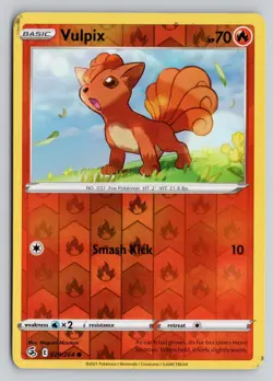 VULPIX 029/264 COMMON FUSION STRIKE POKEMON REVERSE HOLO NM - Image 1