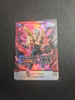Super Baby 1 (Alt Art) FB04-108 SR Ultra Limit - Dragon Ball Fusion World - Image 1