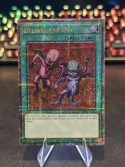 Delinquent Duo (Quarter Century Secret Rare) RA04-EN114 Quarter Century Stampede - Image 1