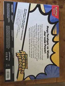 Pokemon TCG: Mega Evolution Ascended Heroes - Mega Feraligatr ex Box Brand New - Image 2