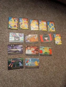 Pokemon Topps Trading Card 1999 Animation Edition Bundle Job Lot 14 Cards - Image 1