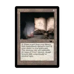 WOTC MtG Antiquities Jalum Tome (U) EX - Image 1