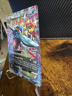 Pokemon TCG M Sharpedo EX XY200 XY Mega EX Promo Holo 210 HP Pokemon Card - Image 2