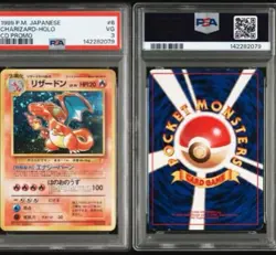 PSA 3 1999 Charizard Holo CD Promo Pokemon Card Japanese Vintage Old Back - Image 3