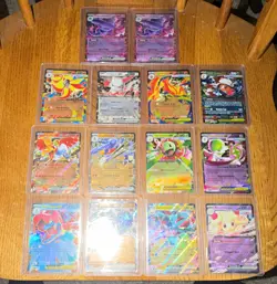 Pokemon TCG EX Holo Mega 80 Card Lot Toploaders/Sleeved- Perfect Lot for Vendor - Image 2