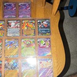 Pokemon TCG EX Holo Mega 80 Card Lot Toploaders/Sleeved- Perfect Lot for Vendor - Image 4