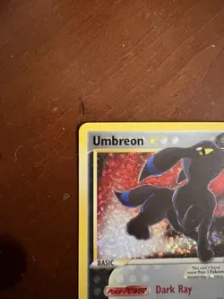 gold star umbreon pokemon card from celebrations pokemon set 17/17 - Image 3