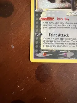 gold star umbreon pokemon card from celebrations pokemon set 17/17 - Image 5