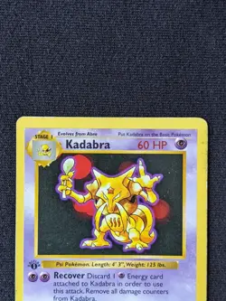 Kadabra 32/102 - Base Set 1st Edition - HP - Pokemon Card - Image 2