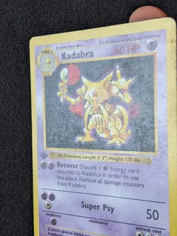 Kadabra 32/102 - Base Set 1st Edition - HP - Pokemon Card - Image 4