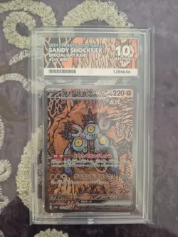 Pokemon TCG Terastal Festival Sandy Shocks EX Japanese SV8a Card 215/187 Ace 10 - Image 1